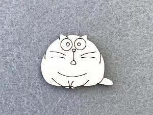 Декор із фанери "Кіт"