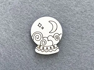 Декор із фанери "Куля"