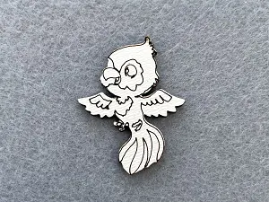 Декор із фанери "Папуга"