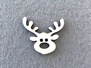 Декор із фанери "Олень"