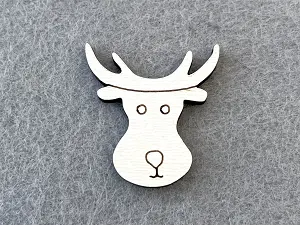 Декор із фанери "Олень"