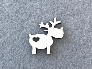 Декор із фанери "Олень"