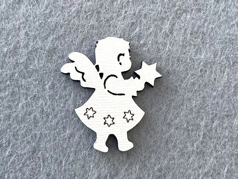 Декор из фанеры " Ангел "