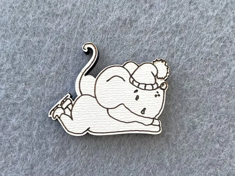 Декор із фанери "Мишка"