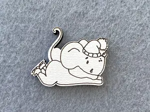 Декор із фанери "Мишка"