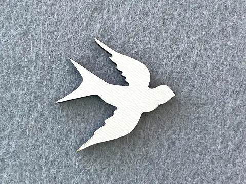 Декор з фанери "Ластівка"