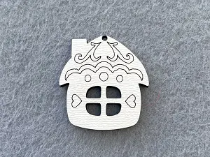 Декор з фанери "Будиночок"