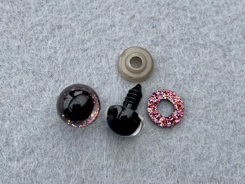 Очі глітерні - 12мм