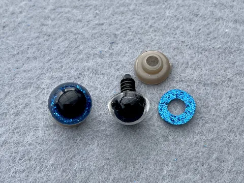 Очі глітерні - 12мм