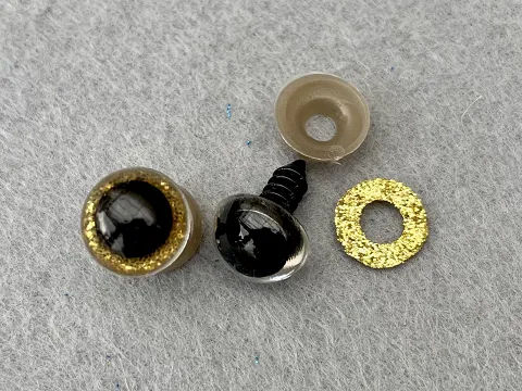 Очі глітерні - 12мм