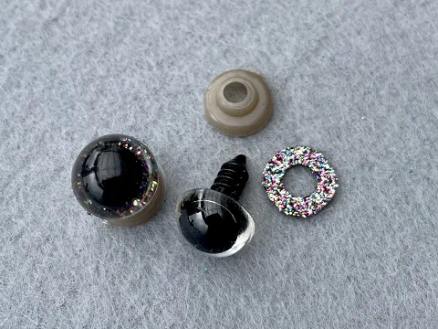 Очі глітерні - 12мм