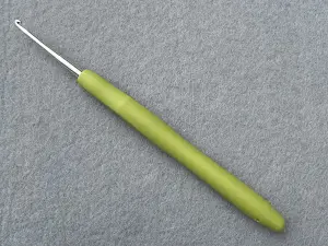 Гачок із прогумованою ручкою - 2 мм