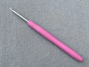 Крючок с прорезиненной ручкой - 3 мм