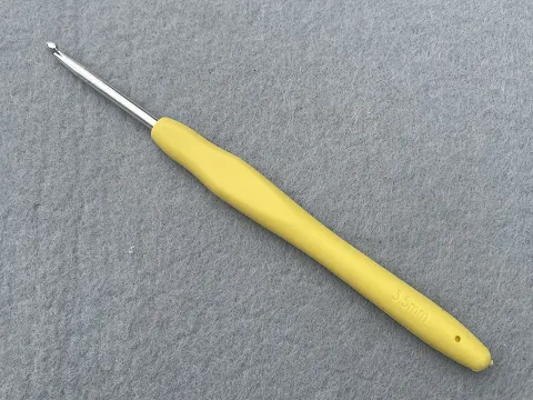 Гачок з прогумованою ручкою - 3,5 мм