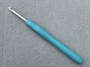 Гачок з прогумованою ручкою - 4 мм