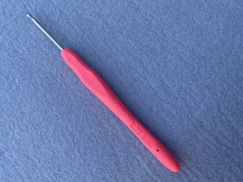 Гачок з прогумованою ручкою - 2,75мм