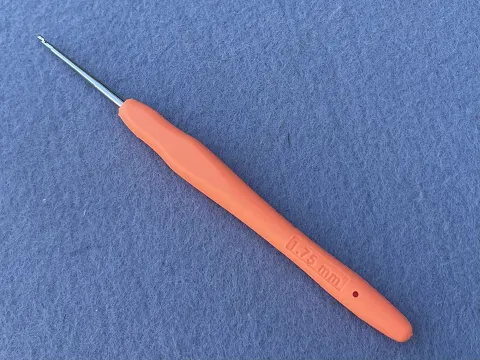 Крючок с прорезиненной ручкой - 1,75мм