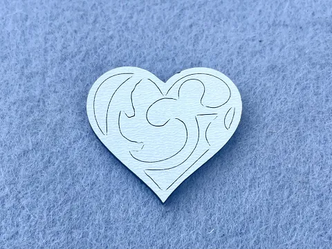 Декор із МДФ "Серце"