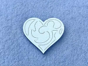 Декор із МДФ "Серце"