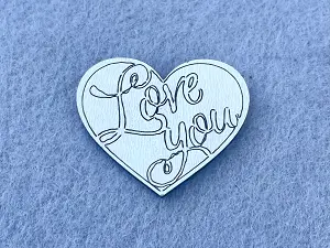 Декор із МДФ "Серце"