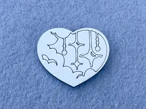 Декор із МДФ "Серце"