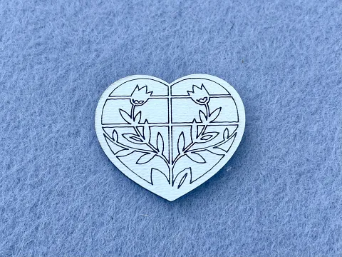 Декор із МДФ "Серце"