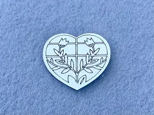 Декор із МДФ "Серце"