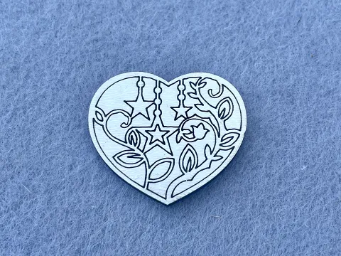 Декор із МДФ "Серце"