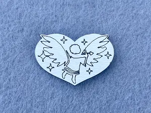 Декор із МДФ "Серце"