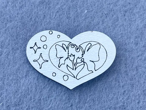 Декор із МДФ "Серце"