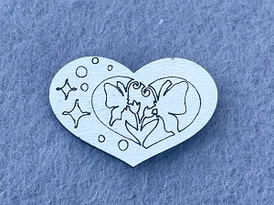 Декор із МДФ "Серце"