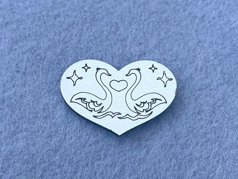 Декор із МДФ "Серце"