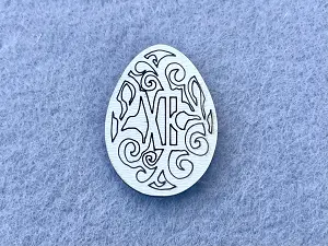 Декор із МДФ "Яйце"