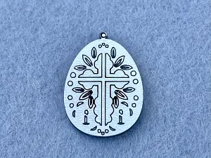 Підвіски із МДФ "Яйце"