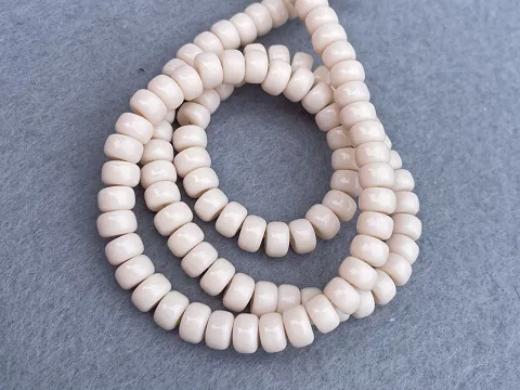 Жемчуг керамический-рондель