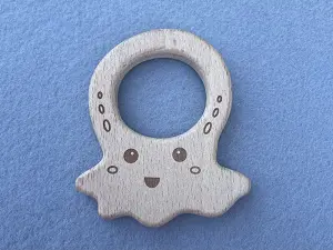 Гризунок дерев'яний "Восьминіг"