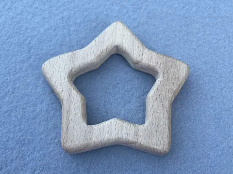 Гризунок дерев'яний "Зірка"