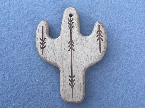 Гризунок дерев'яний "Кактус"