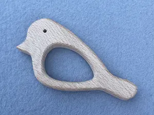 Гризунок дерев'яний "Пташка"