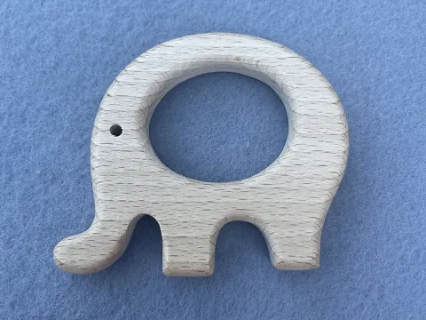 Грызунок деревянный "Слон"