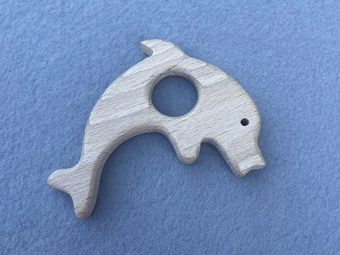 Гризунок дерев'яний "Дельфін"