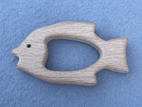 Гризунок дерев'яний "Рибка"