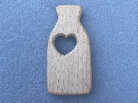 Гризунок дерев'яний "Пляшка"