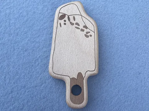 Гризунок дерев'яний "Морозиво"