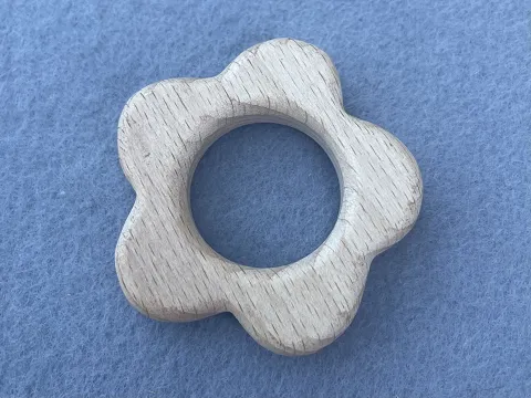 Гризунок дерев'яний "Квітка"