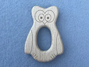 Гризунок дерев'яний "Сова"