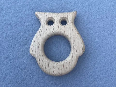 Гризунок дерев'яний "Сова"