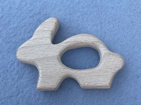 Гризунок дерев'яний "Зайчик"