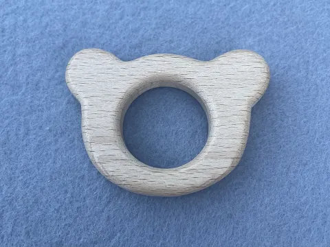 Гризунок дерев'яний "Ведмедик"