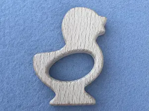 Гризунок дерев'яний "Качечка"